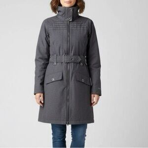 Columbia Women's Charcoal Trench Coat size medium